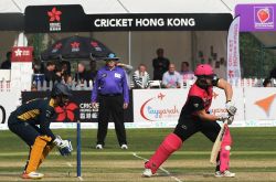 Cricket This is a photo of T20 Blitz Cricket Tournament in Hong Kong in 2018